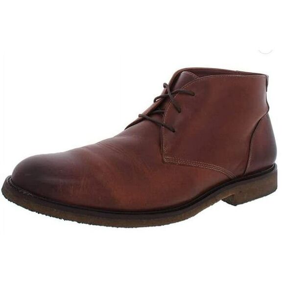 NEW Johnston & Murphy Leather Copeland Chukka Boot Sz 15 - Picture 1 of 11